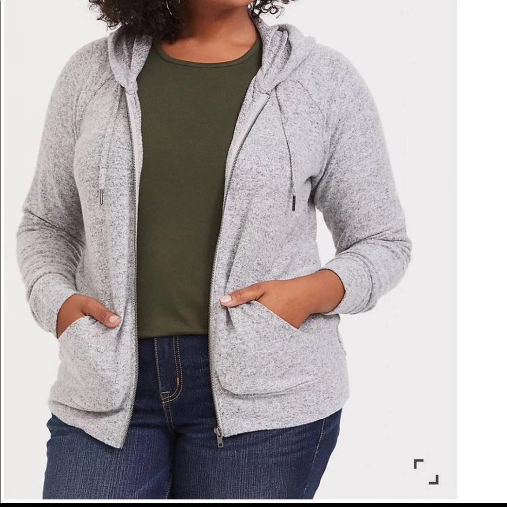 Torrid Size 1 Zip Up